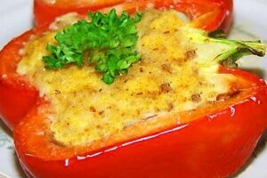 Запечений перець по-італійськи