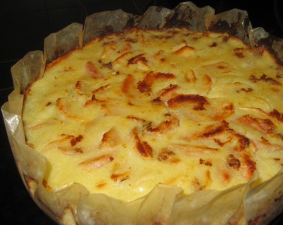 Пиріг з яблуками запечений!