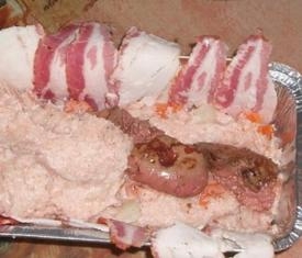 викладаємо печінку на фарш