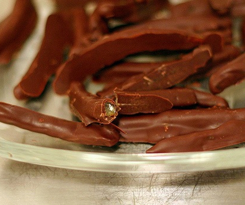 апельсинові шкурки в шоколаді