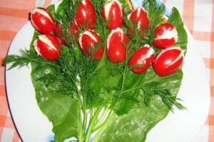 Салат «Тюльпан»