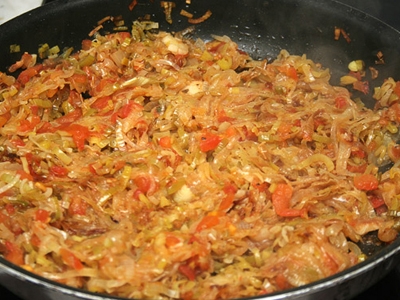 овочева начинка страви