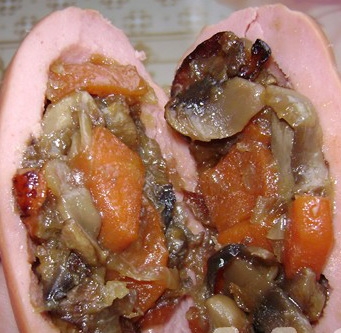 начиняємо сардельки