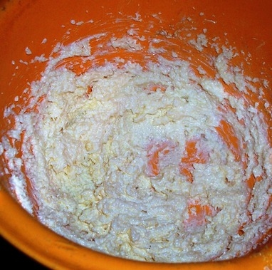 розтираємо масло з цукром