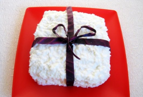 бантик з морської капусти