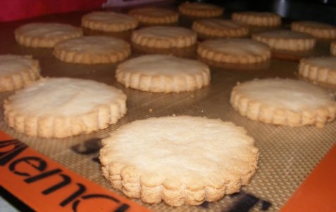 готове печиво з духовки