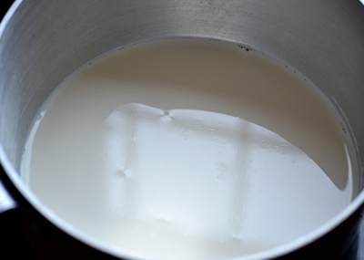 підігріваємо молоко