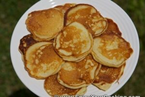 Оладки з яблуками