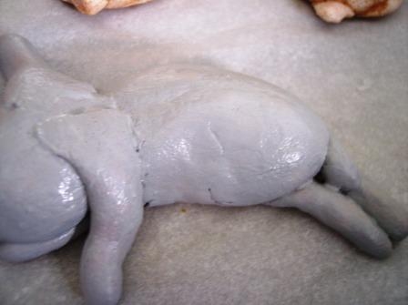 фарбуємо саморобку фарбами