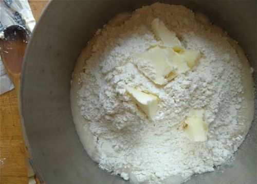 борошно з маслом