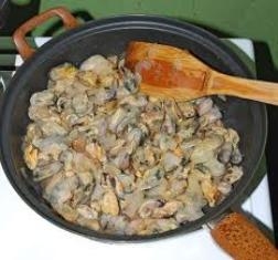 тушкуємо мідії