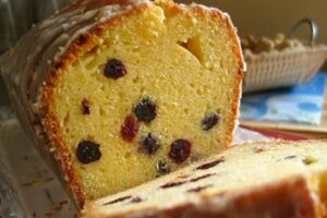 Лимонно-сирний кекс