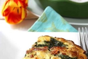 Картопляний пиріг з беконом