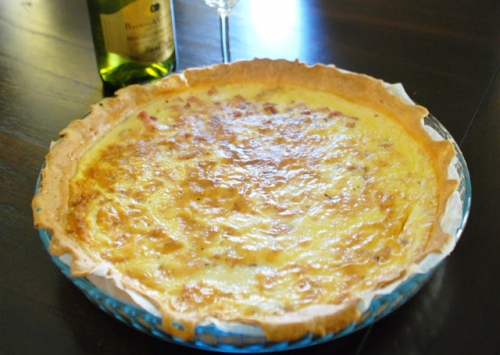 пиріг лотаринзький з беконом