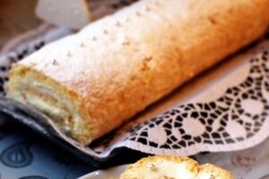 Сирний рулет "Снігуронька"