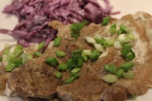 Свинина на пару