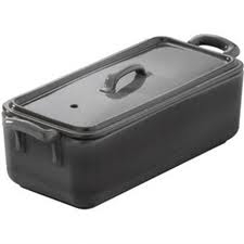 ставимо террін кришкою в духовку