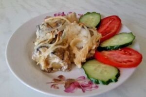 Минтай в молоці