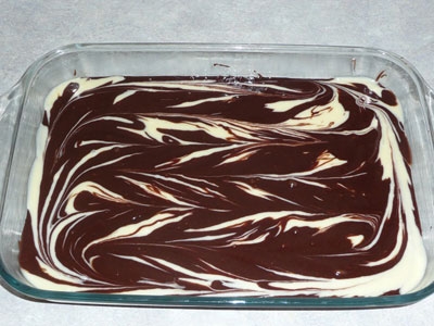 пиріг з шоколаду та сиру