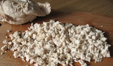 Ріжемо варене філе