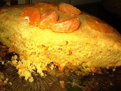 пиріг з мандаринами