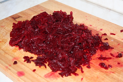 варена буряк в тертку