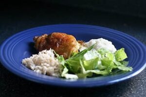 Курка в апельсиново-гірчичному соусі