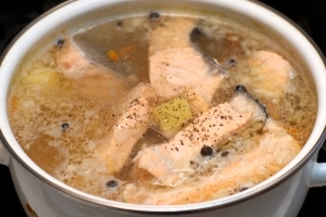 процес приготування юшки