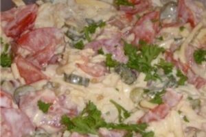 Салат з камбали