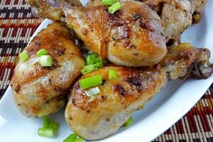 Запечена куряча гомілка