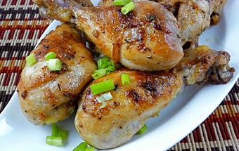 запечена куряча гомілка