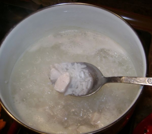 варимо рис з куркою