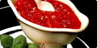 приготування томатно-часниковою заливки