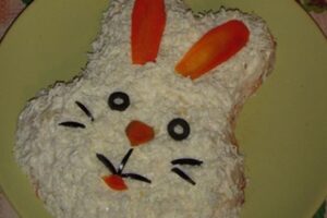 Салат «Симпатичний кролик»