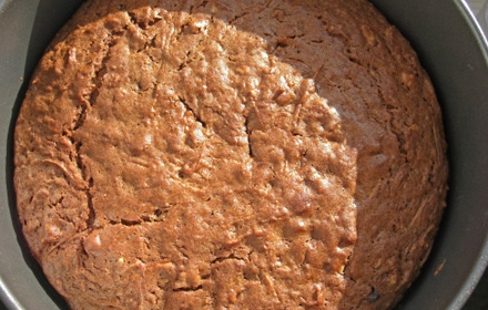 пісний морквяний пиріг