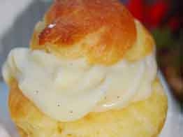 викладаємо крем еклери з допомогою ложки