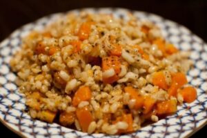 Перловка з гарбузом