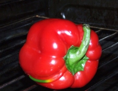 запікаємо червоний солодкий перець