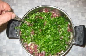 додаємо зелень