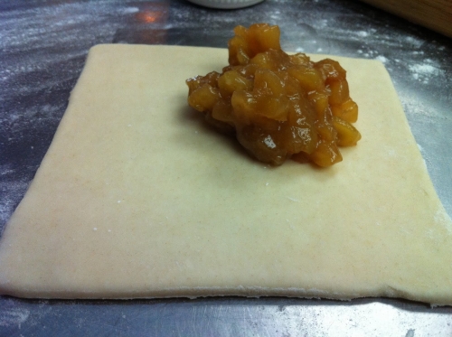 укладаємо начинку