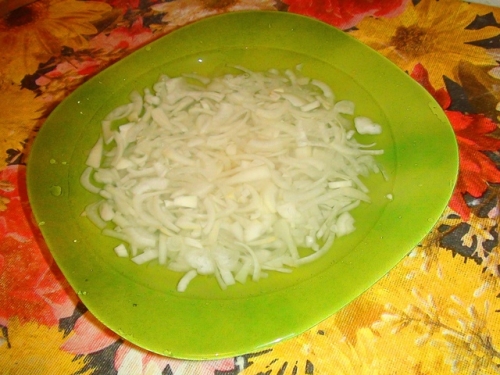 нашинкованнй лук