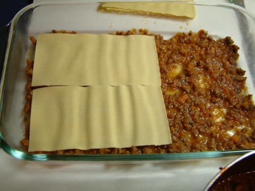лазанья болоньєзе