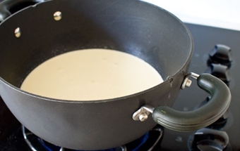 підігріваємо молоко