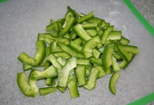 подрібнюємо болгарський перець