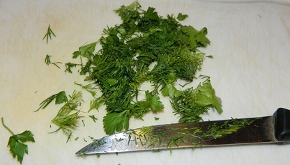 Ріжемо зелень