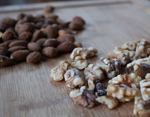 Обсмажені горіхи