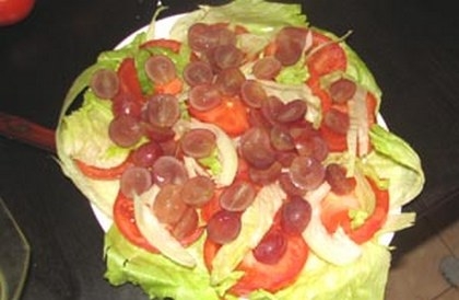 викладаємо салат шарами