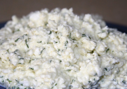 Готуємо сирну начинку