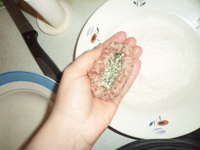 зрази з яйцями