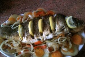 Короп запечений у фользі